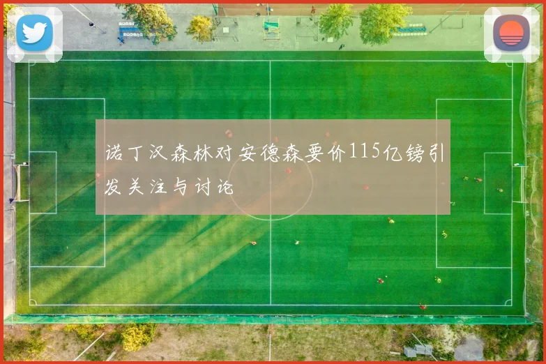诺丁汉森林对安德森要价115亿镑引发关注与讨论